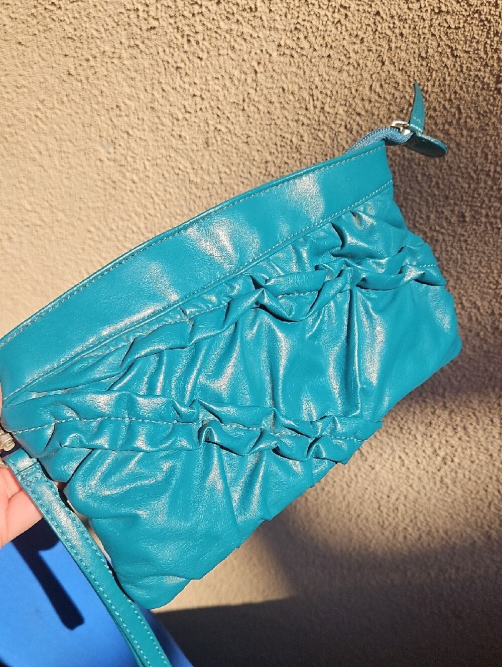 Candie's Hot Pink Interior Zip Pocket Handbag